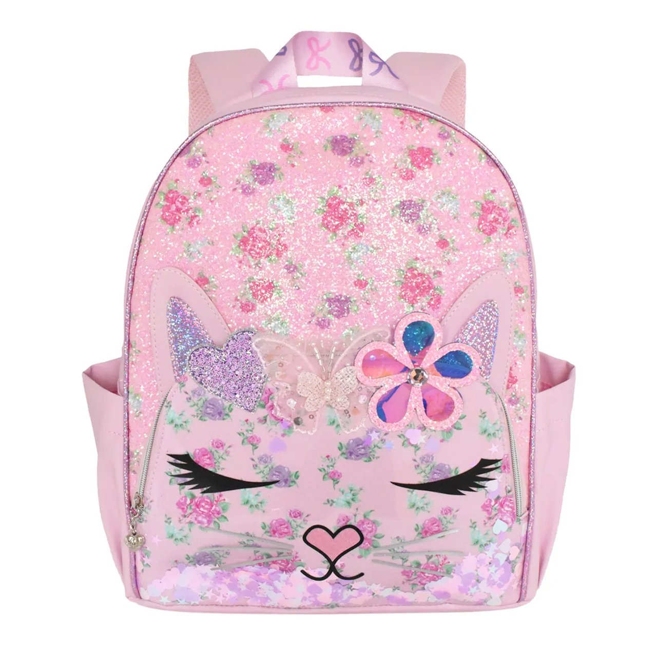 Girls' Bella Bow Quilted Large Backpack