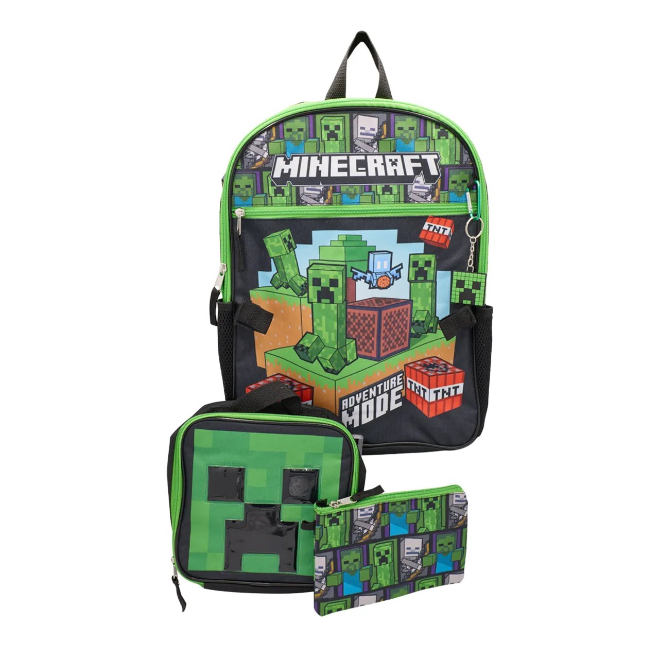 Unisex Minecraft Backpack Set