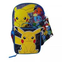Kids' Pokemon Backpack & Lunch Box 5pc Set MULTI-COLOUR view