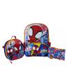 Kids' Spidey & Friends Backpack & Lunch Box 5pc Set MULTI-COLOUR view