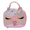 Kids' Gwen Heart Daisy Butterfly Glitter Lunch Bag MULTI view