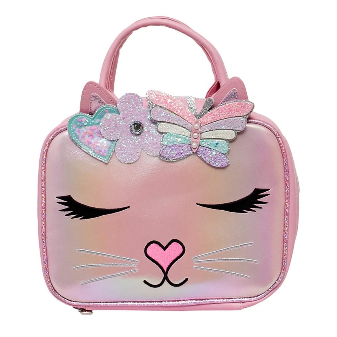 Kids' Gwen Heart Daisy Butterfly Glitter Lunch Bag