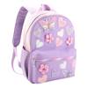 Butterfly Hearts Daisy Large Backpack ORCHID view