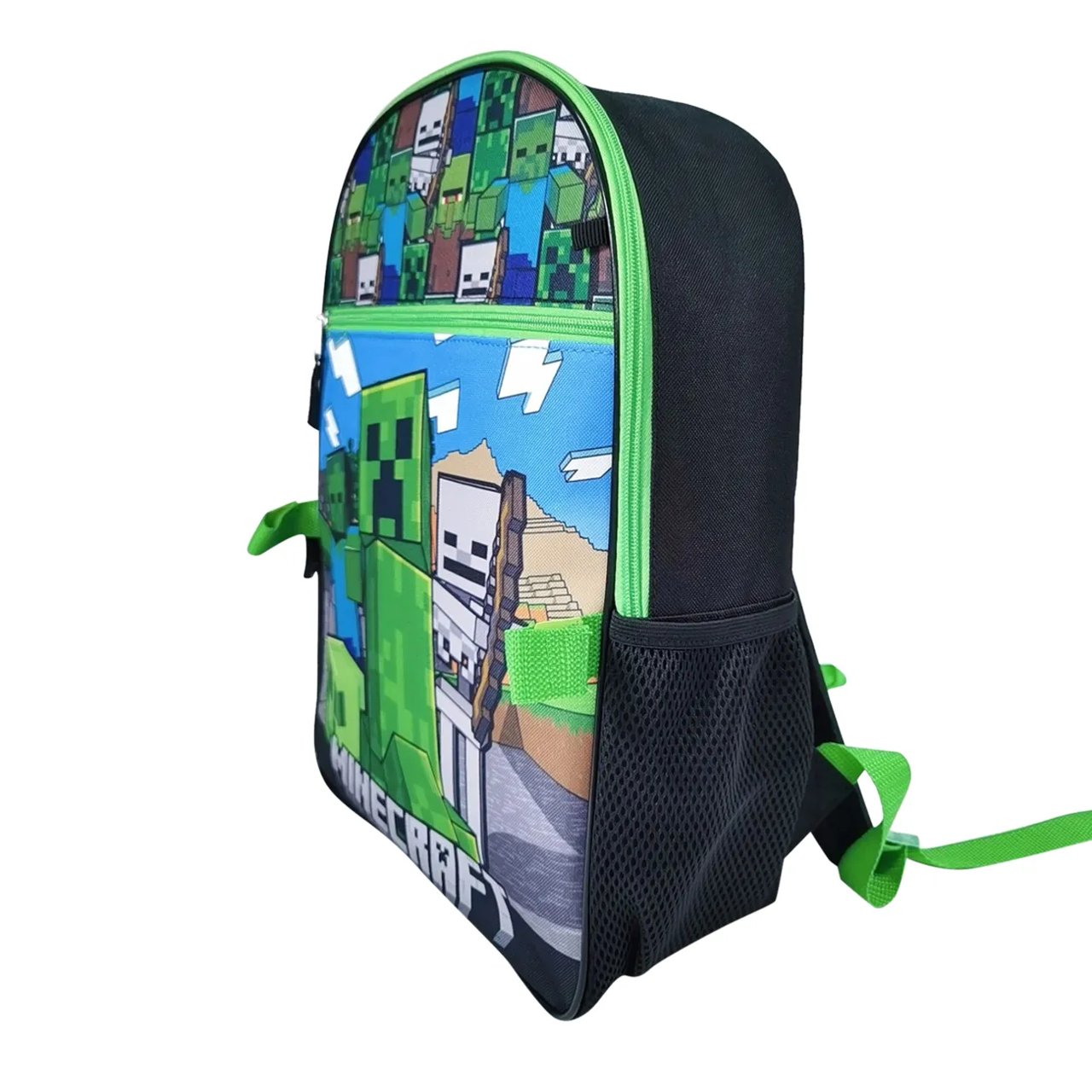 Youth Boy's Minecraft 5-Piece Backpack Set