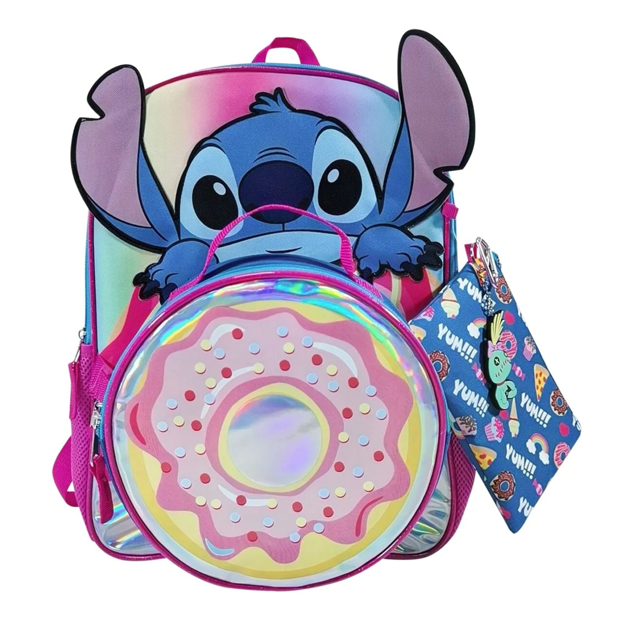 Kid's Stitch 5 Piece Backpack Set