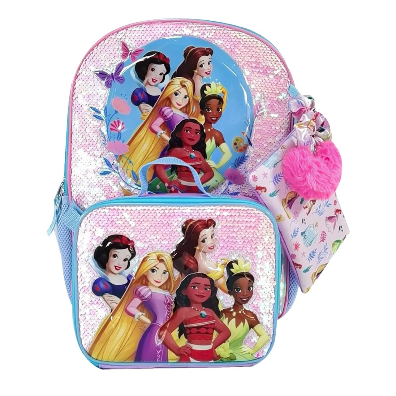 Kid's Disney Princess 5 Piece Backpack