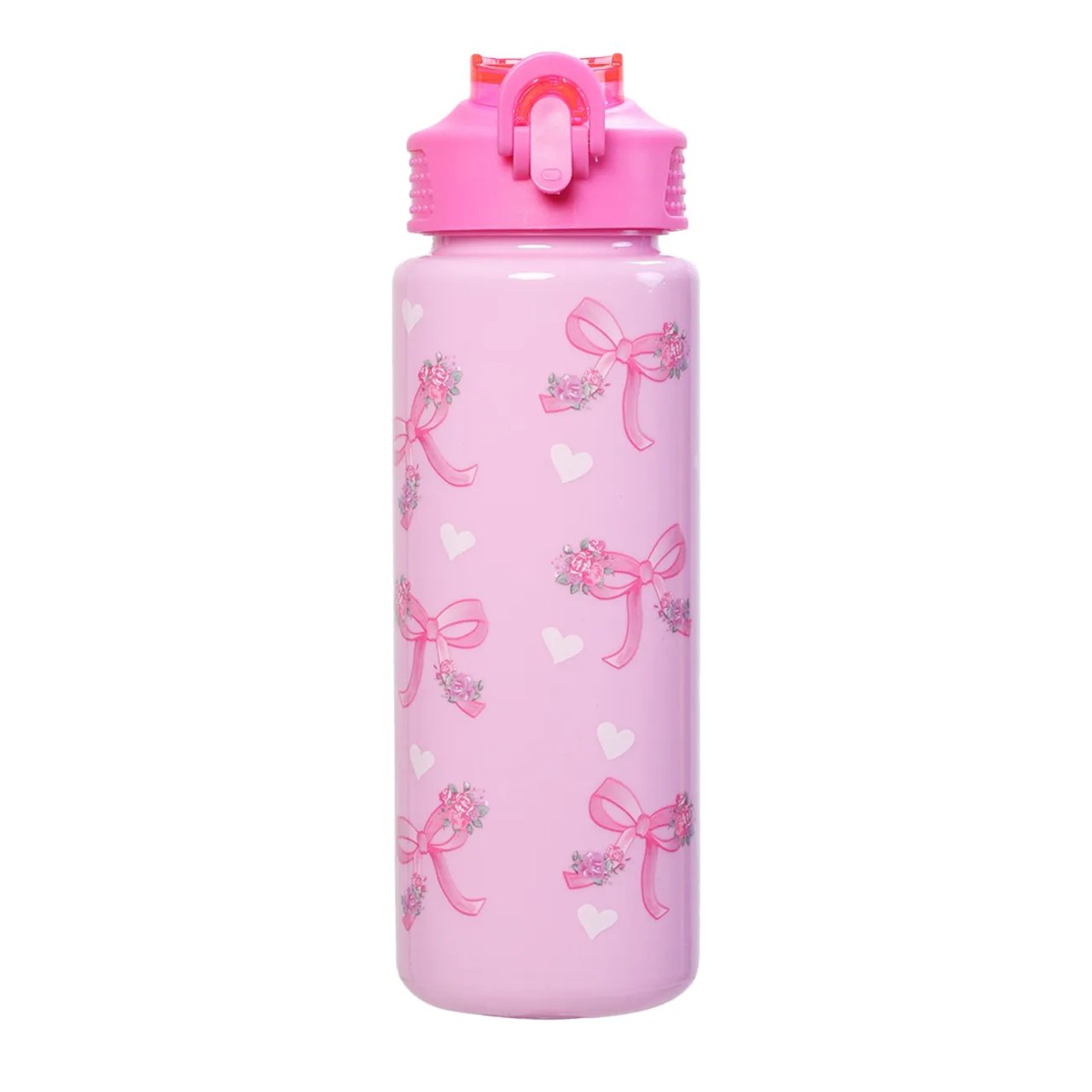 Kids' Bow Water Bottle With Wristlet
