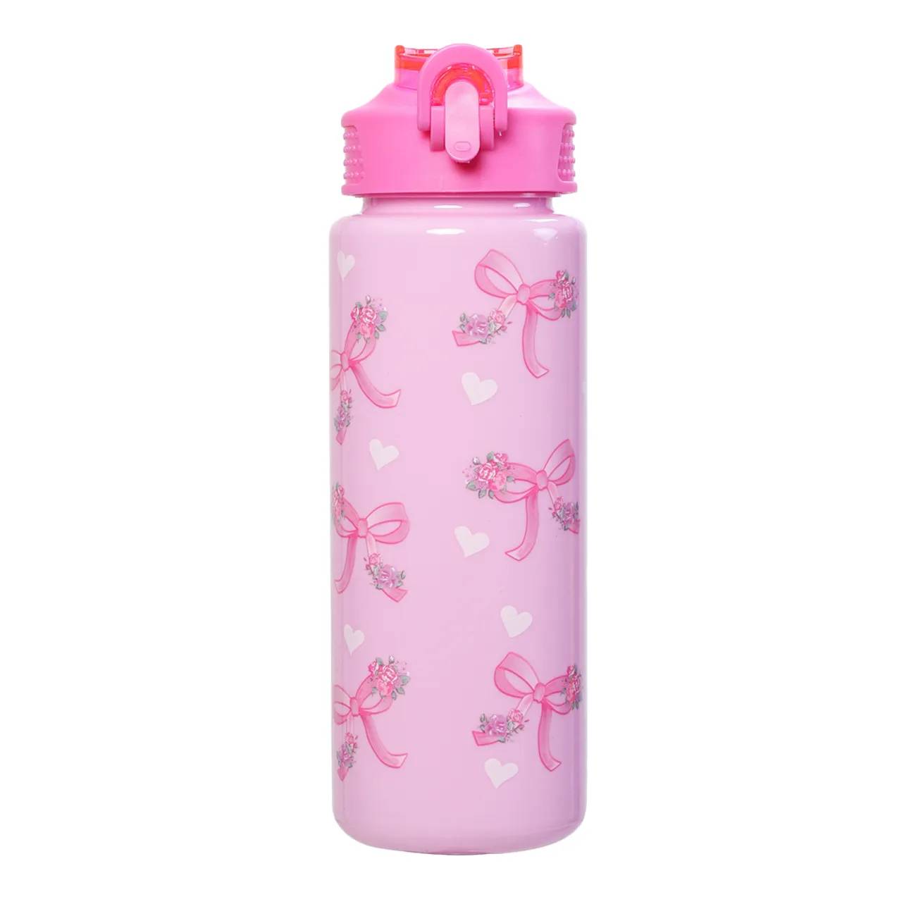 OMG Accessories Kids' Bow Water Bottle With Wristlet