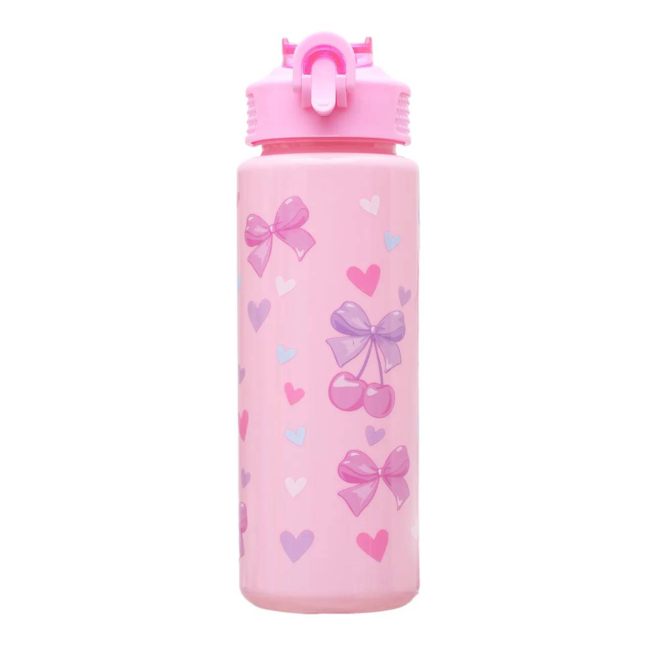 OMG Accessories Kids' Cherry Watter Bottle With Wristlet