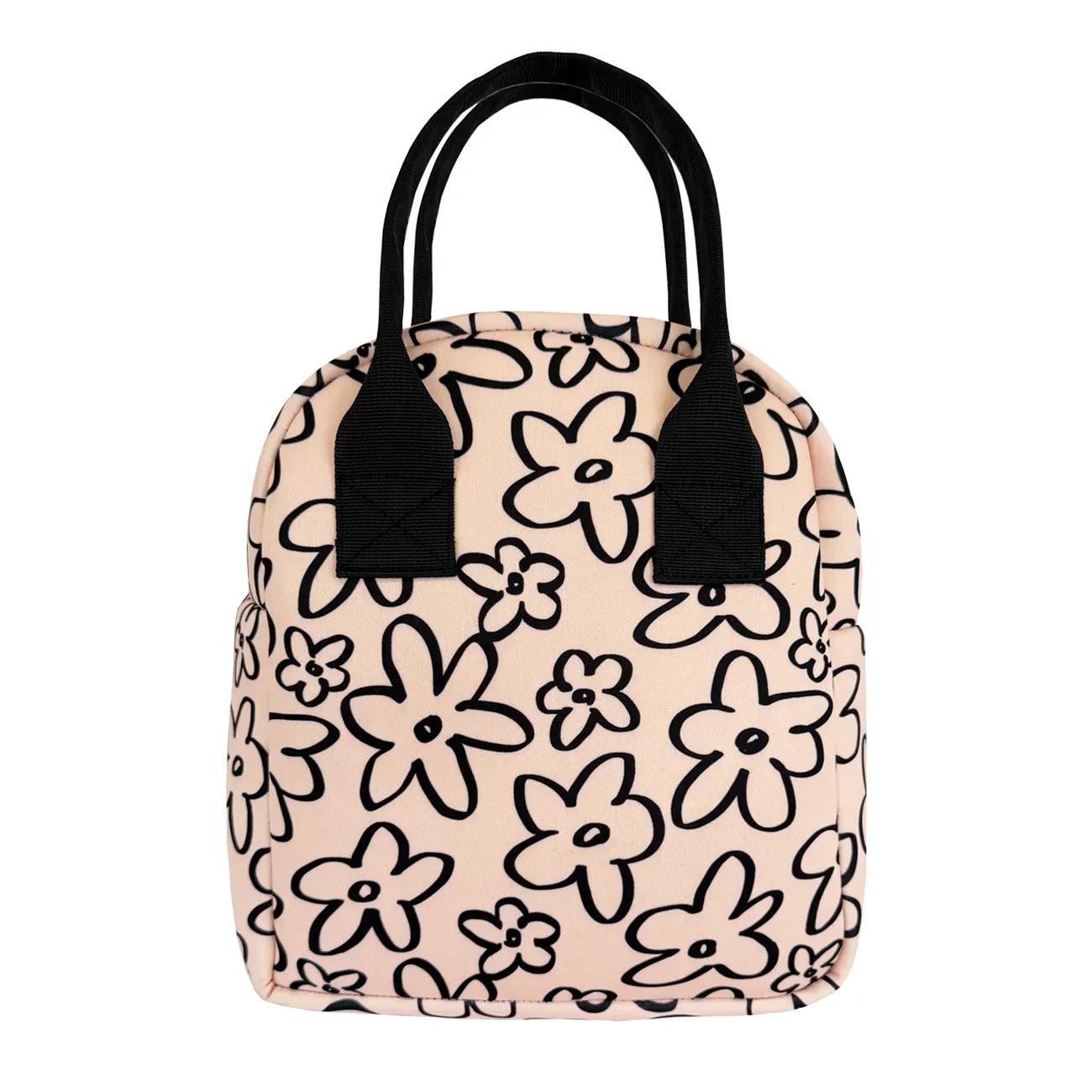 MYTAGALONGS Women's Minimal Floral Foodie Tote