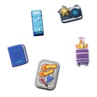 Travel Essentials Jibbitz - 5 Pack MULTI-COLOUR view