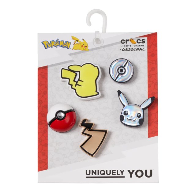 Elevated Pokemon Jibbitz Charms - 5 Pack