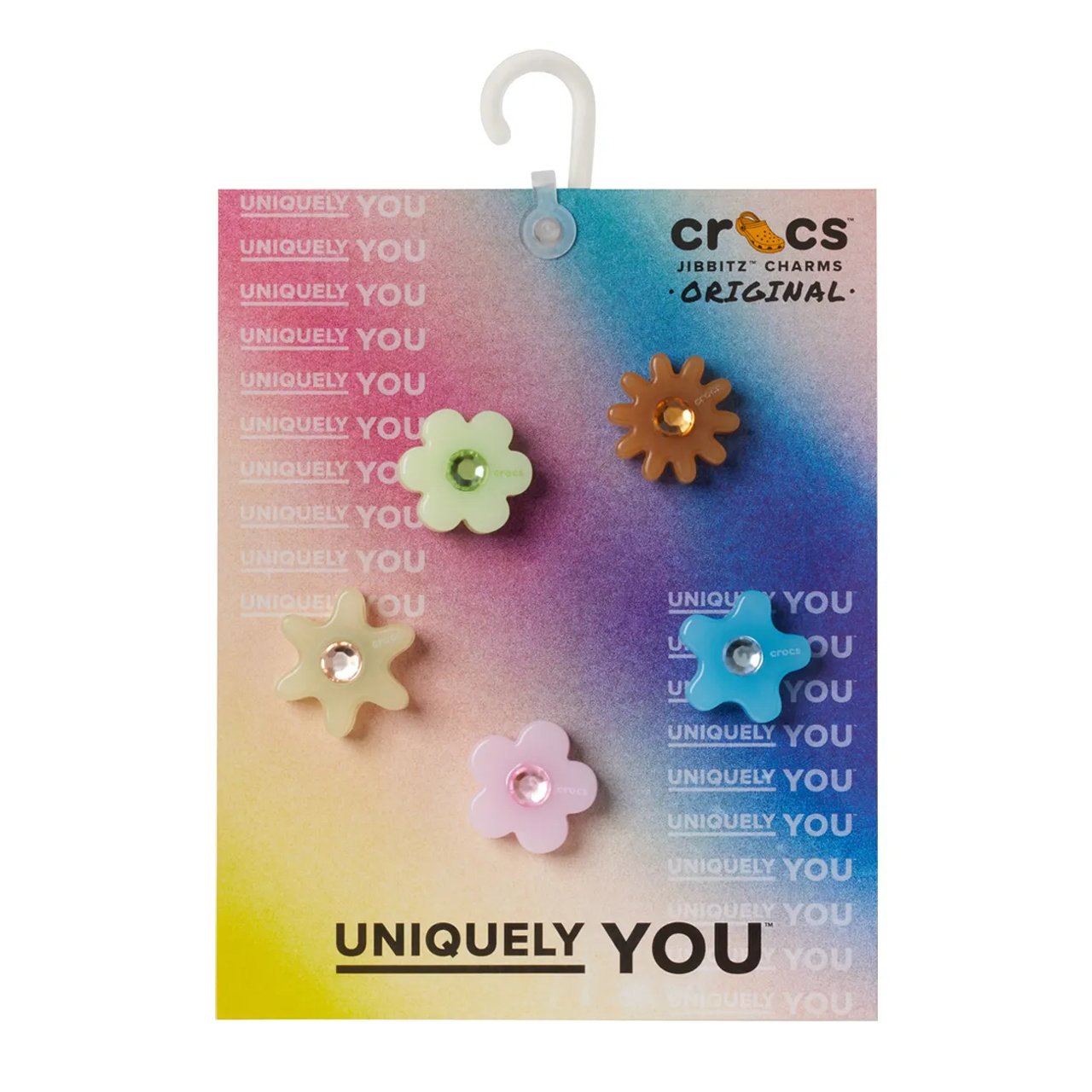 Flowers Jibbitz Charms - 5 Pack