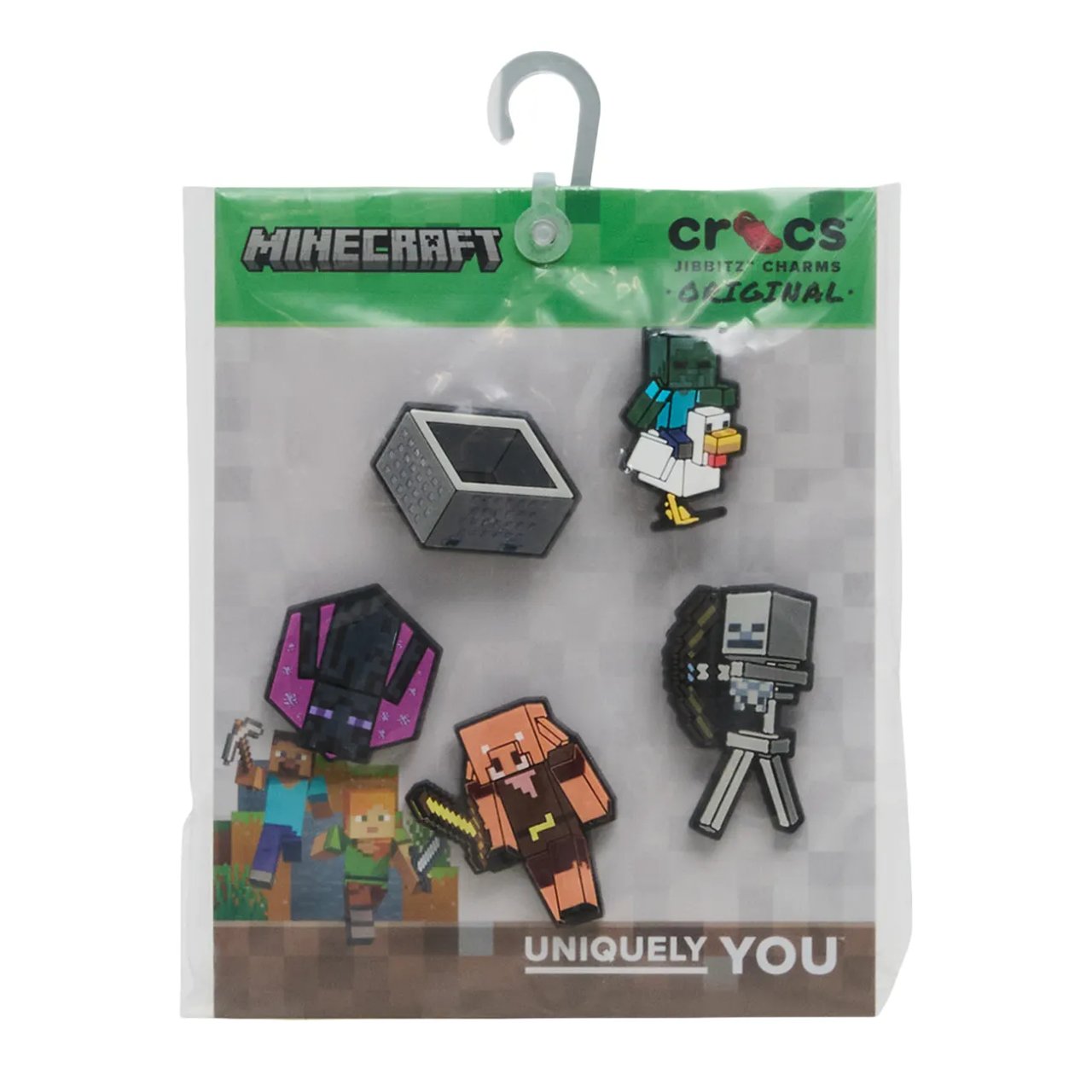 Minecraft Jibbitz Charms - 5 Pack