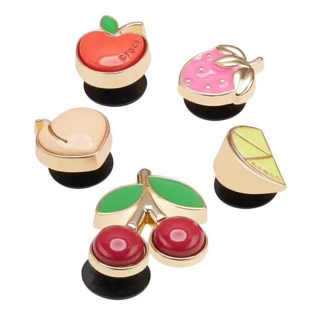 Fruits Jibbitz Charms - 5 Pack