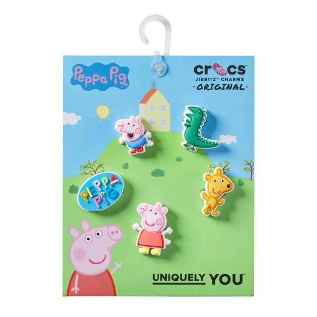 Peppa Pig Jibbitz Charms - 5 Pack