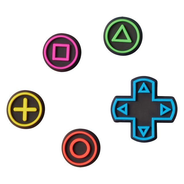 Game Controller Jibbitz Charms - 5 Pack