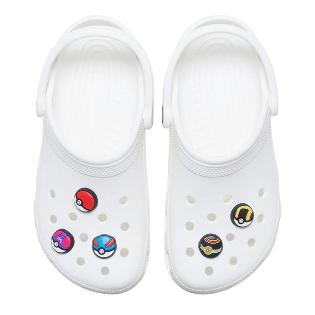 Poke Ball Jibbitz Charms - 5 Pack