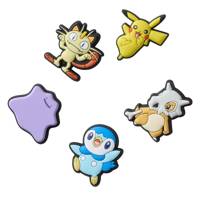 Pokemon Variety Jibbitz Charms - 5 Pack MULTI-COLOUR view
