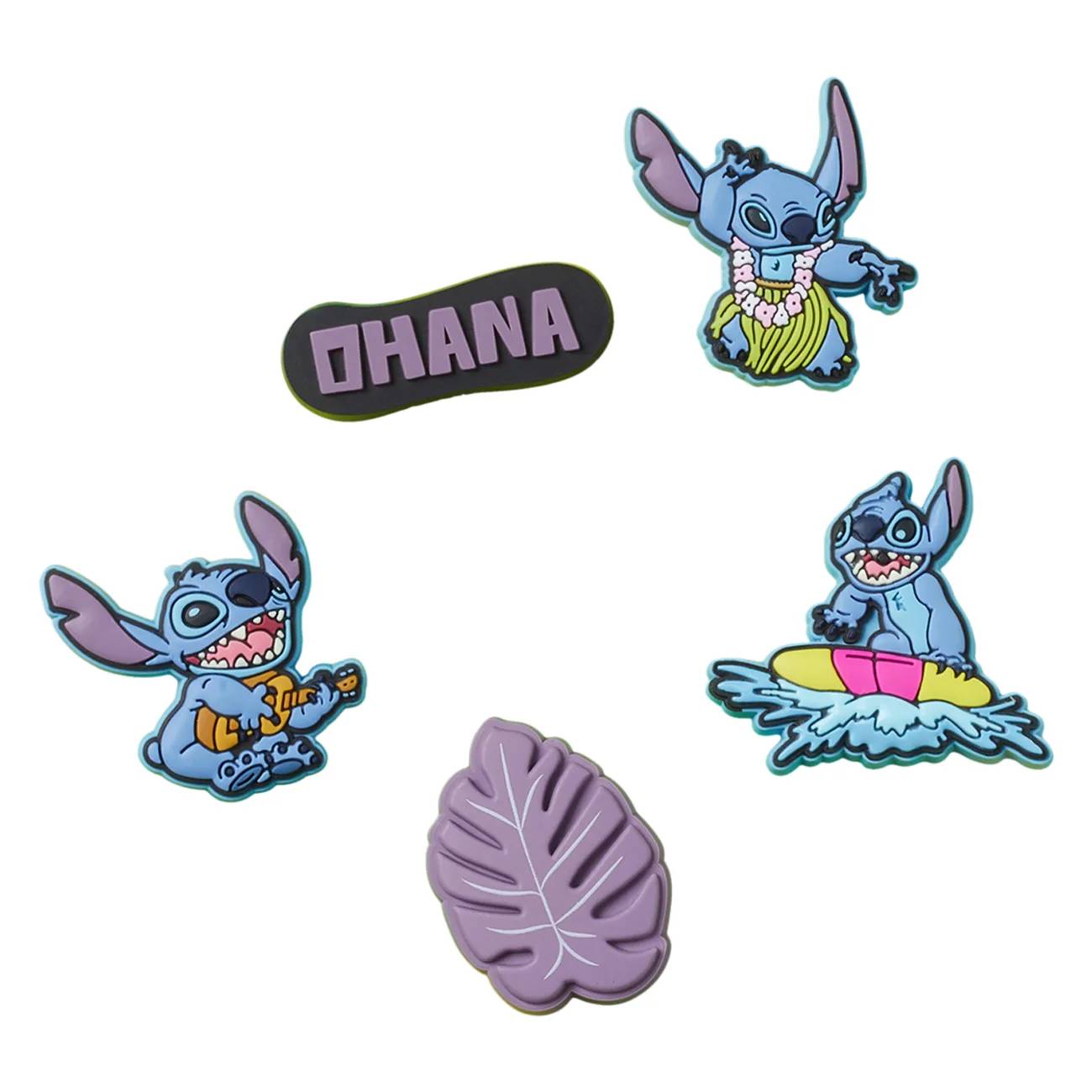 Crocs Stitch Tropical 5-Pack Jibbitz Charms