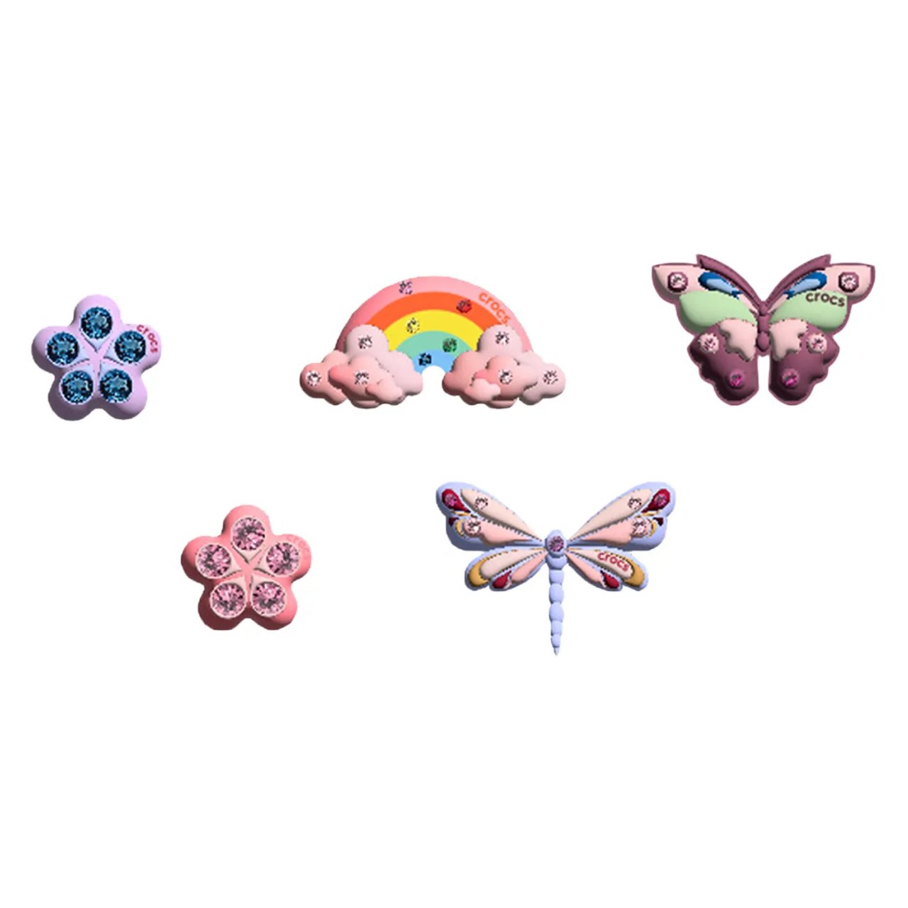 Magical Garden Bug Jibbitz Set - 5 Pack