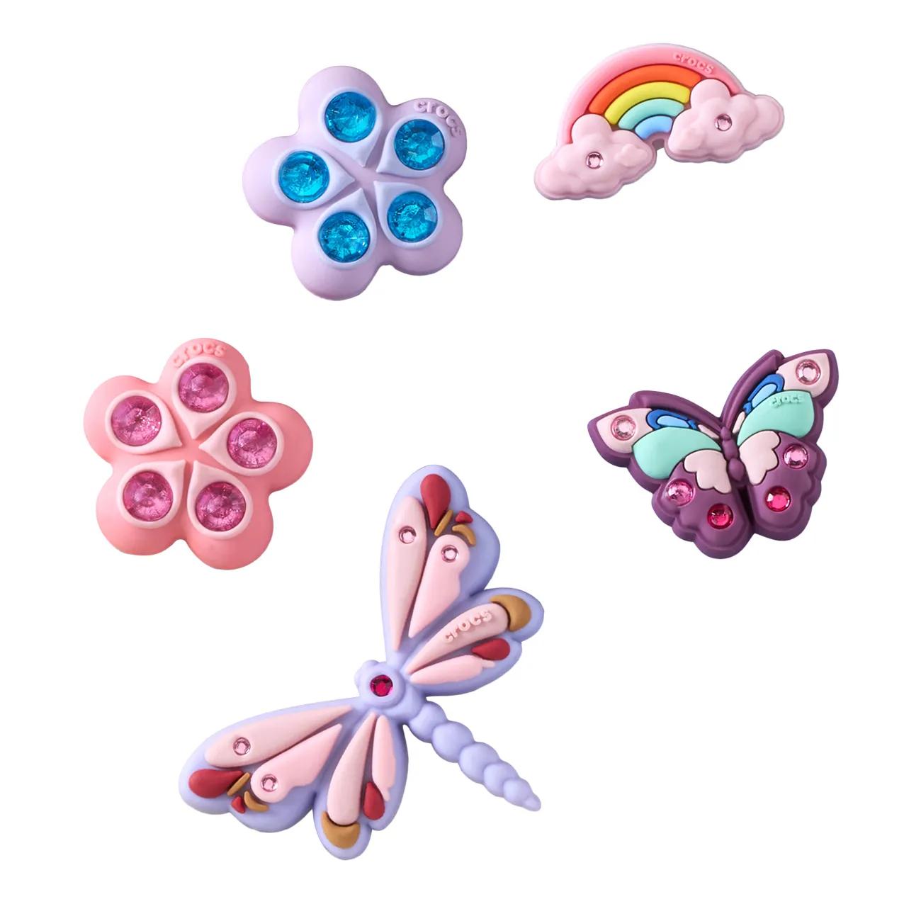 Magical Garden Bug Jibbitz Set - 5 Pack