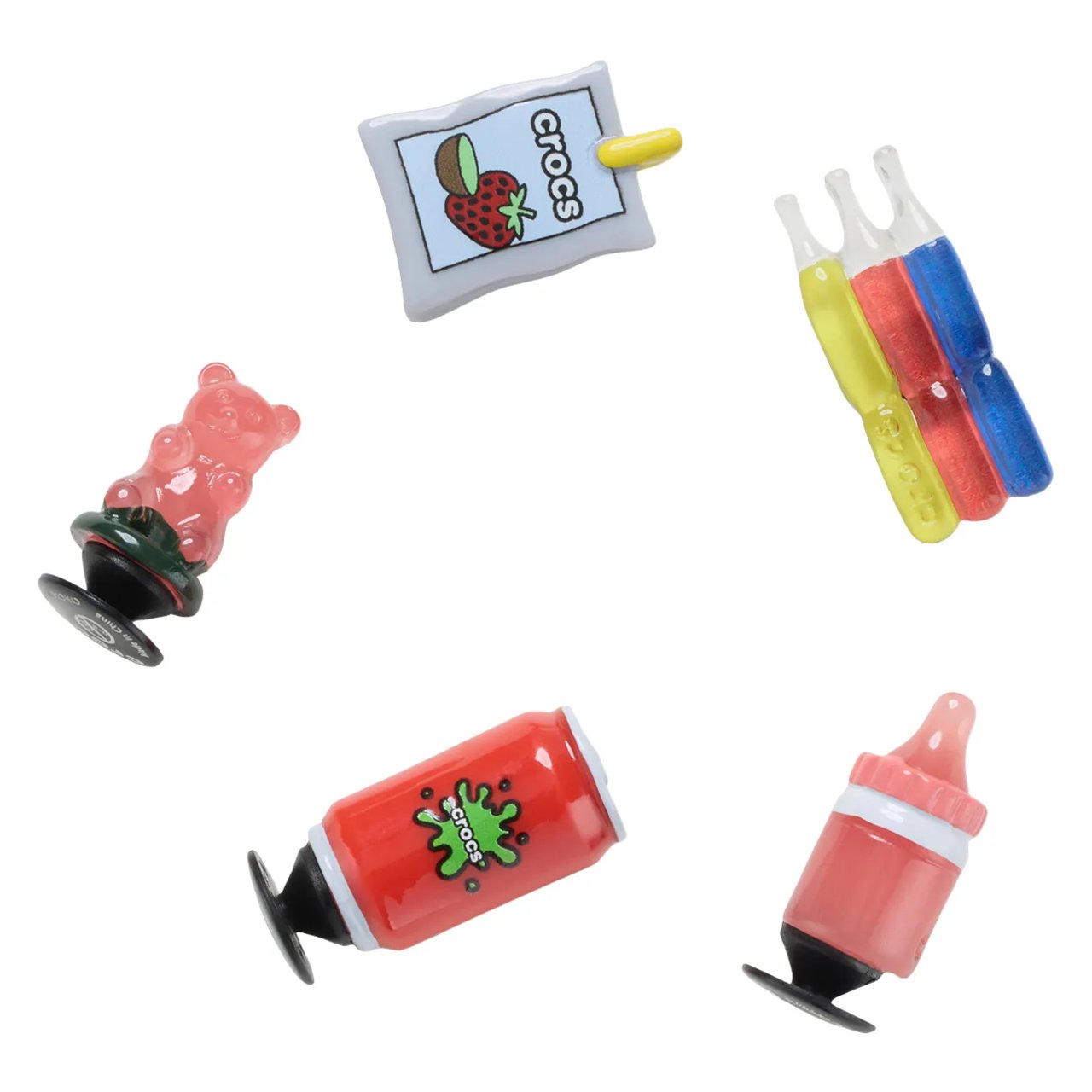 Junk Snacks 5 Pack Multi Jibbitz Charms