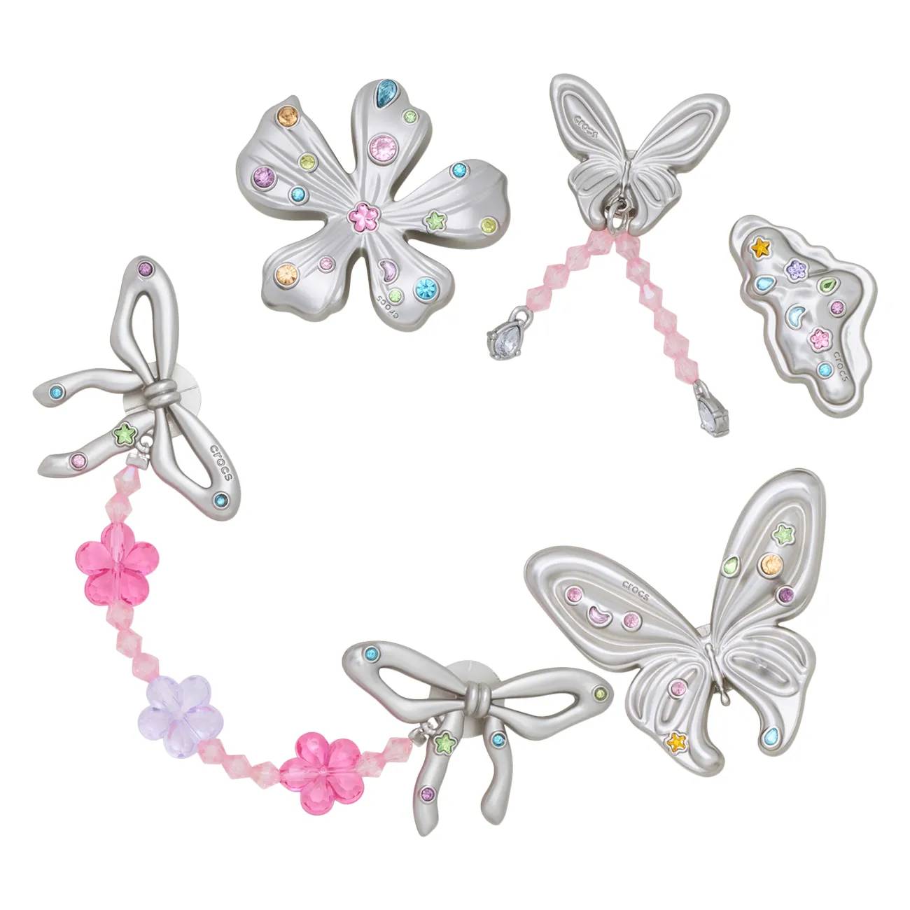 Crocs Meta Gem Jibbitz set - 5 pack