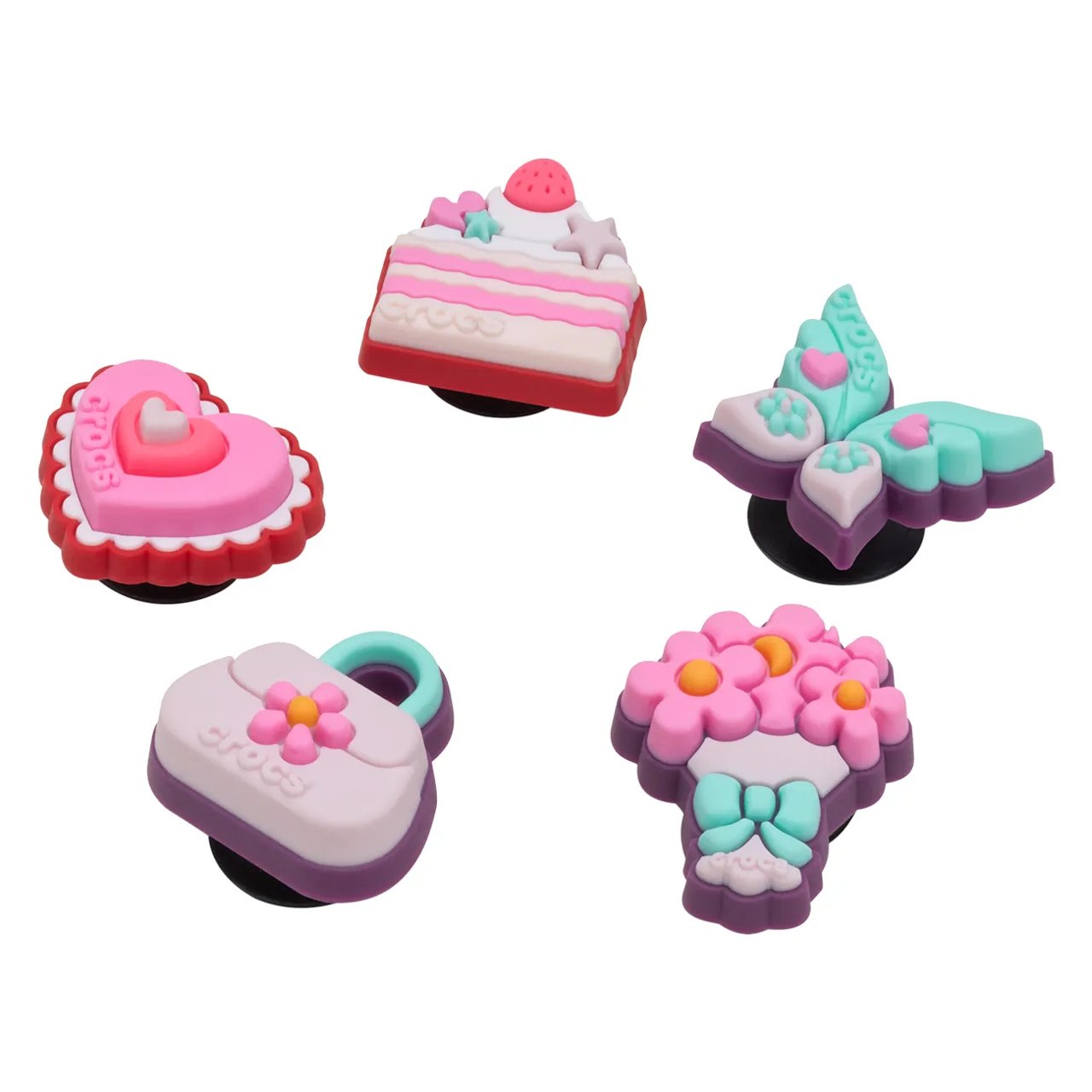 Jibbitz 5 Packs - Fashion Girly Charm