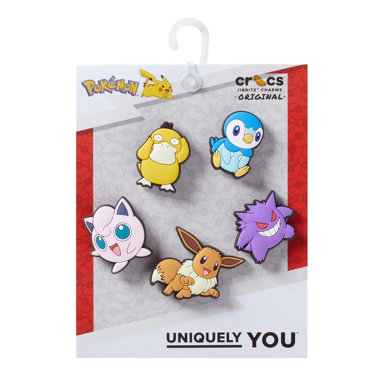 Jibbitz 5 Packs Pokemon Characters Charms