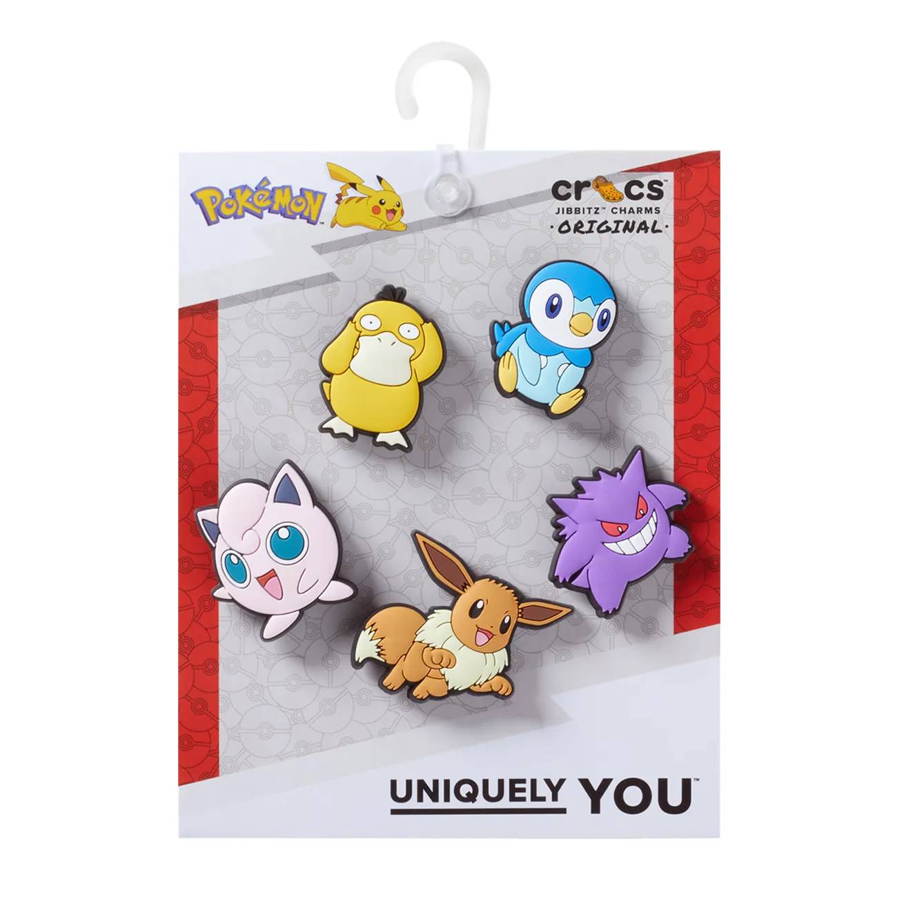 Crocs Jibbitz 5 Packs Pokemon Characters Charms