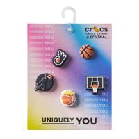 Jibbitz 5 Packs - Basketball Team Charm MULTI view