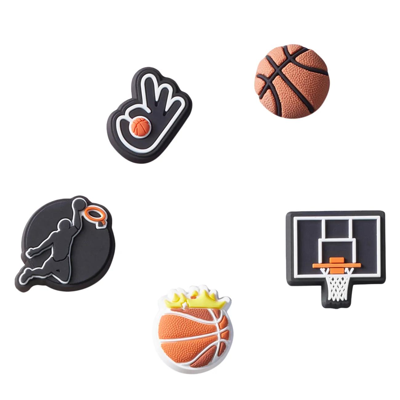 Jibbitz 5 Packs - Basketball Team Charm