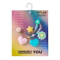Festive Girls' Jibbitz Charms - 5 Pack MULTI-COLOUR view