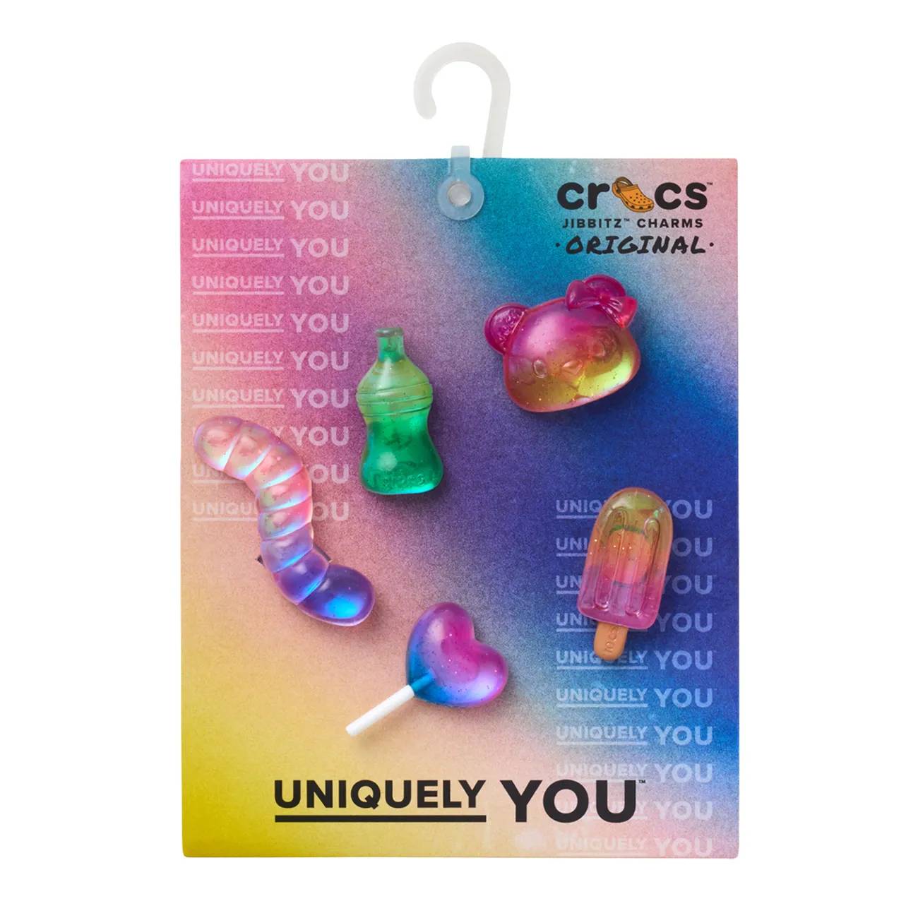 Crocs Jelly Candy Jibbitz Charms - 5 Pack