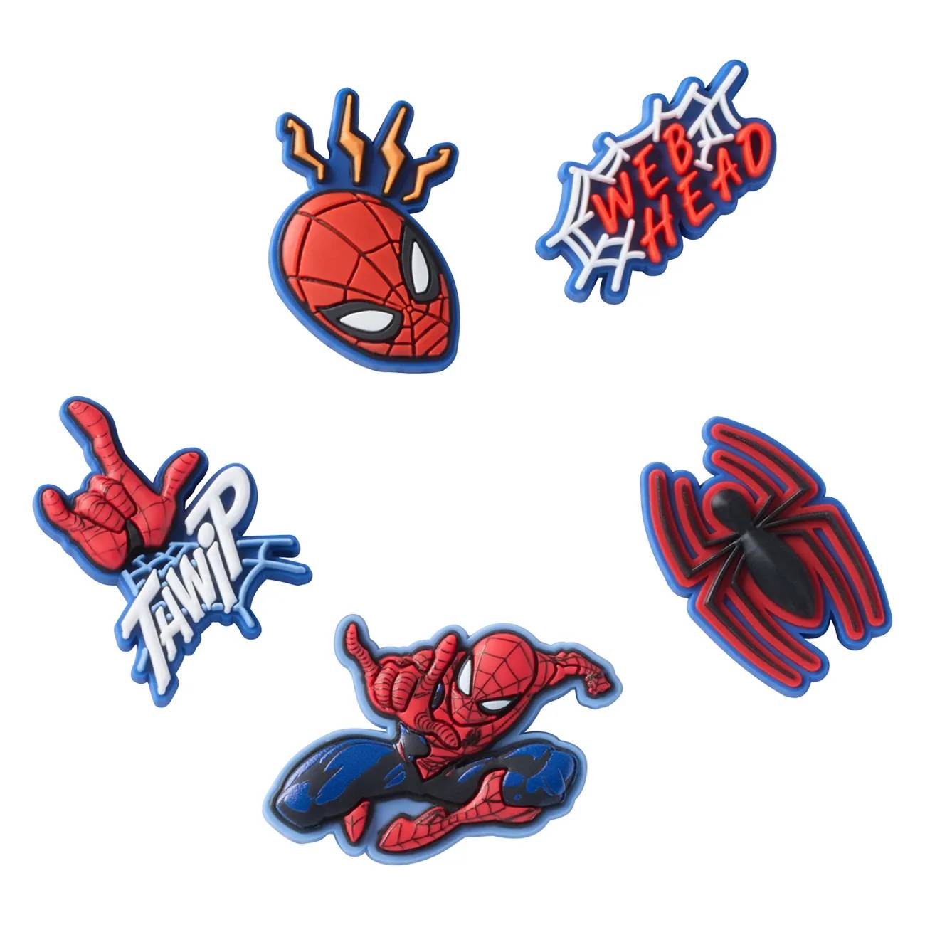 Crocs Spider-Man Jibbitz Set - 5 Pack