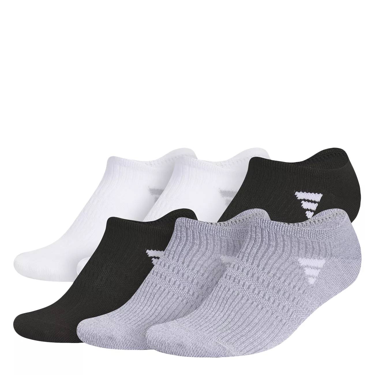 adidas Women's Superlite 3.0 6-Pack No Show Socks