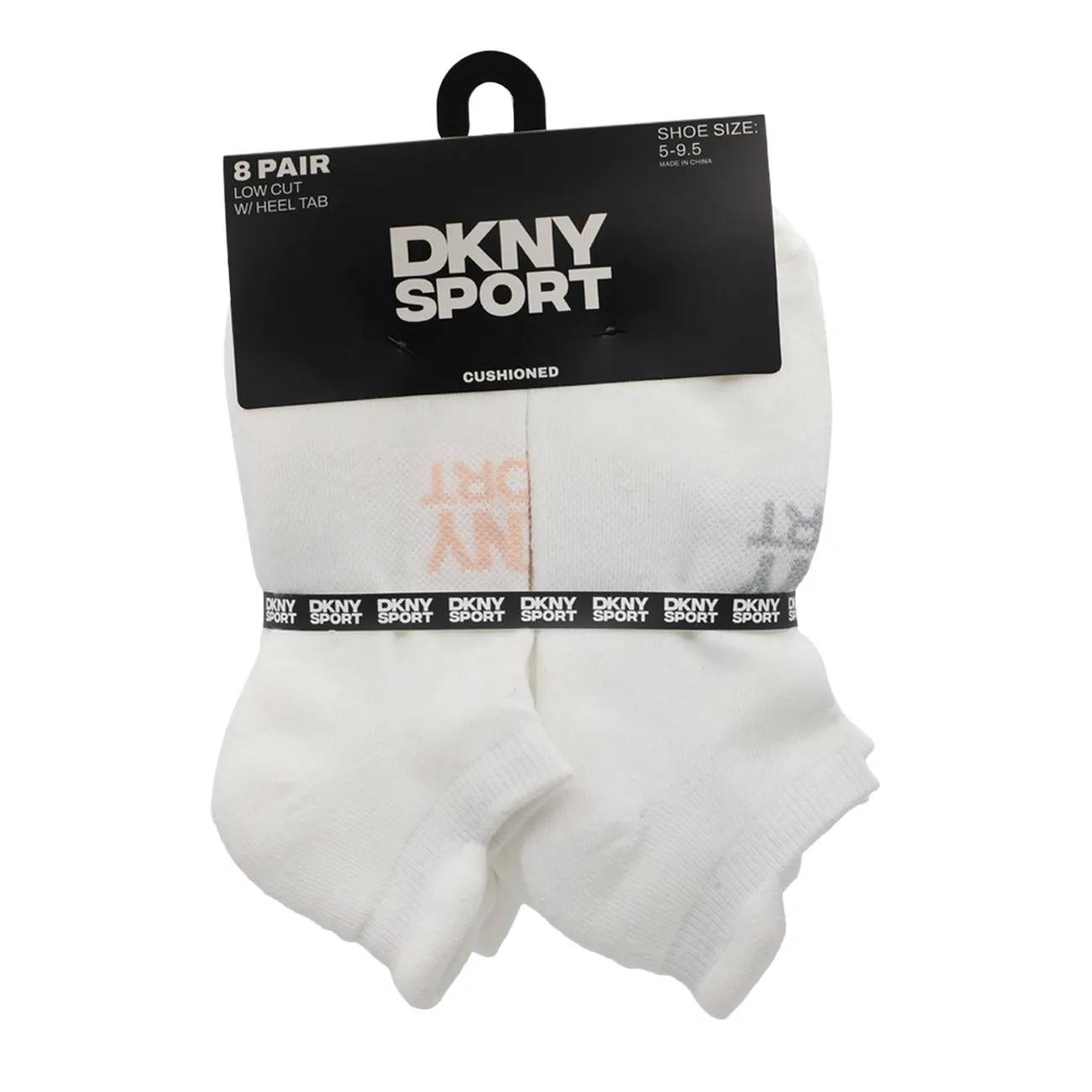 DKNY Women's 8 Pack Ankle Socks