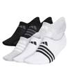 Women's Superlite No Show 6 Pack Socks White/Black view