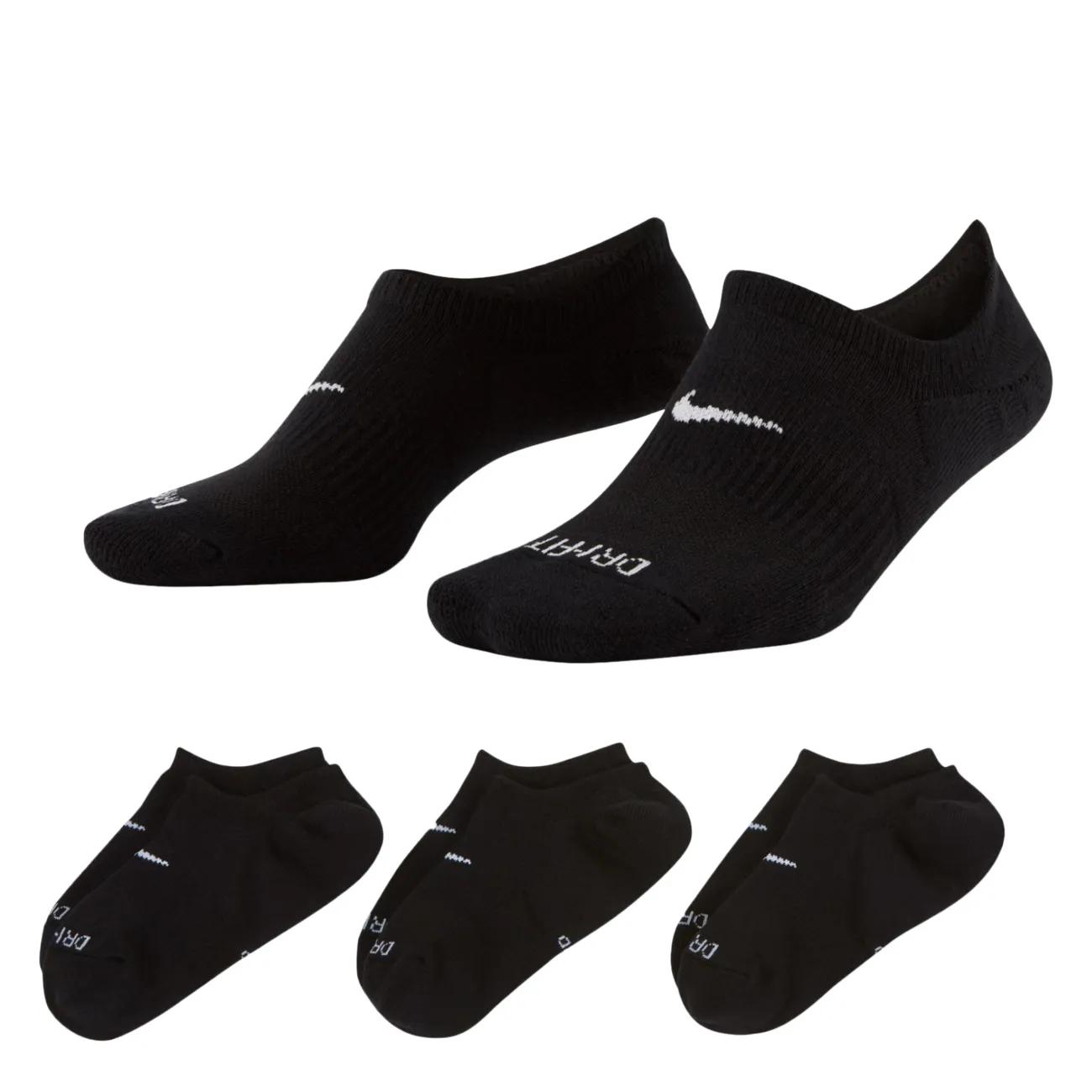 Nike Women's 3-Pack Everyday Plus Cushioned No Show Socks | DSW Canada