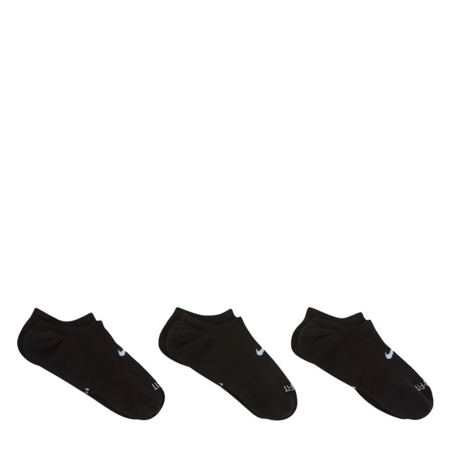 Women's 3-Pack Everyday Plus Cushioned No Show Socks