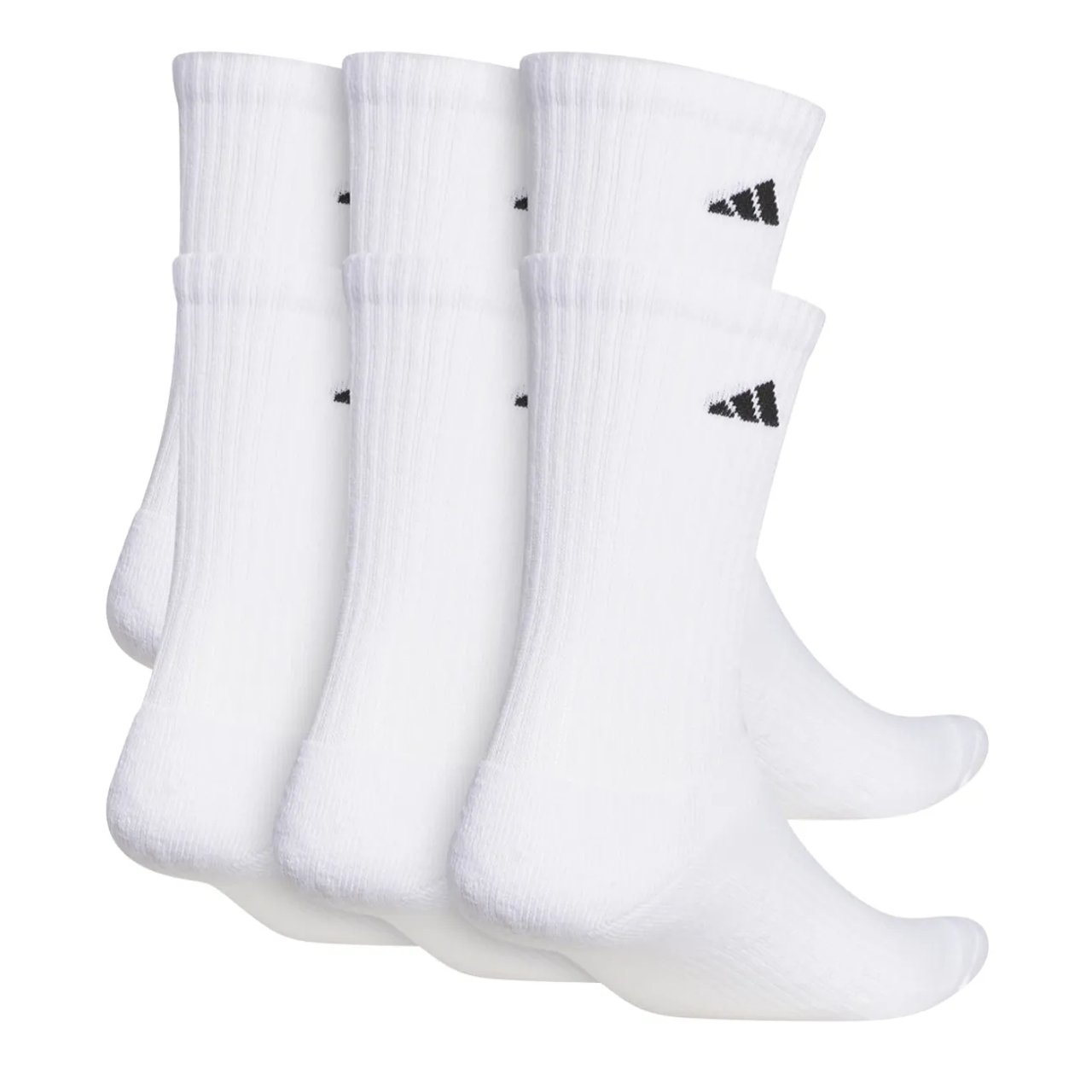 Women's Cushioned Crew Socks - 6 Pack