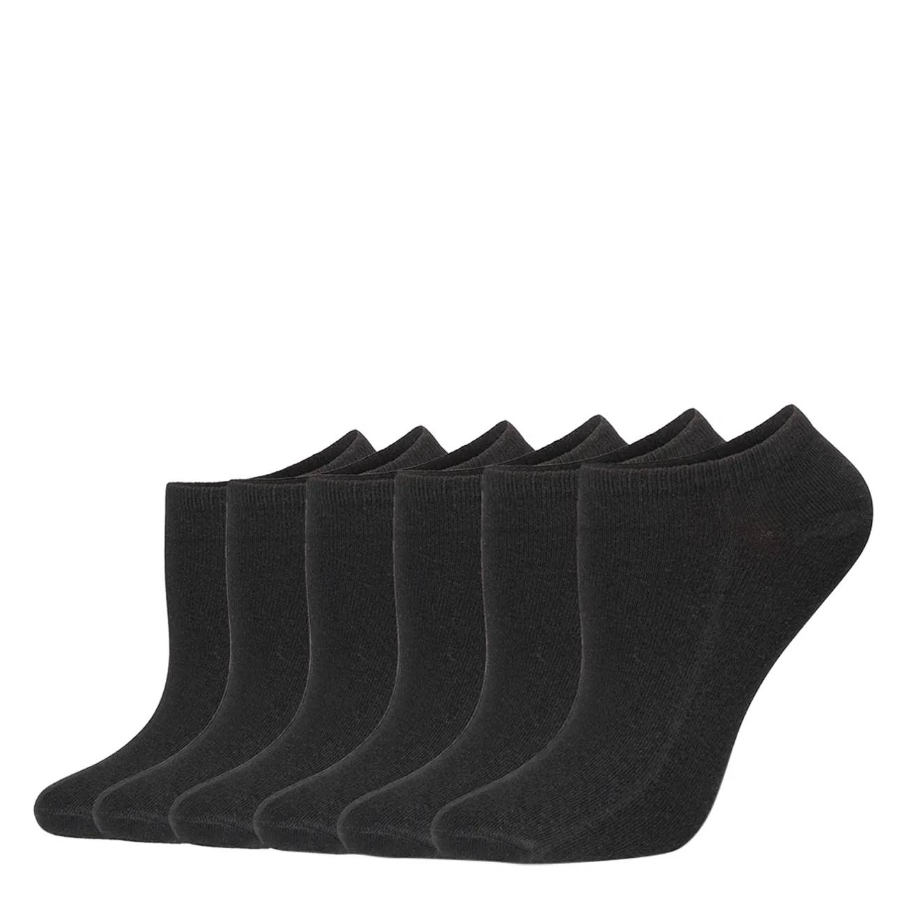 Hue Women's Cotton No Show Liner Socks -6 Pack