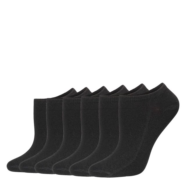Women's 6-Pack Cotton No Show Sport Socks