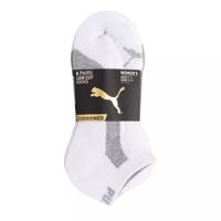 Women's 6-Pk Low Cut Socks White view