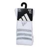 Womens' Cushioned 3 Pack Crew Socks WHITE/GREY view
