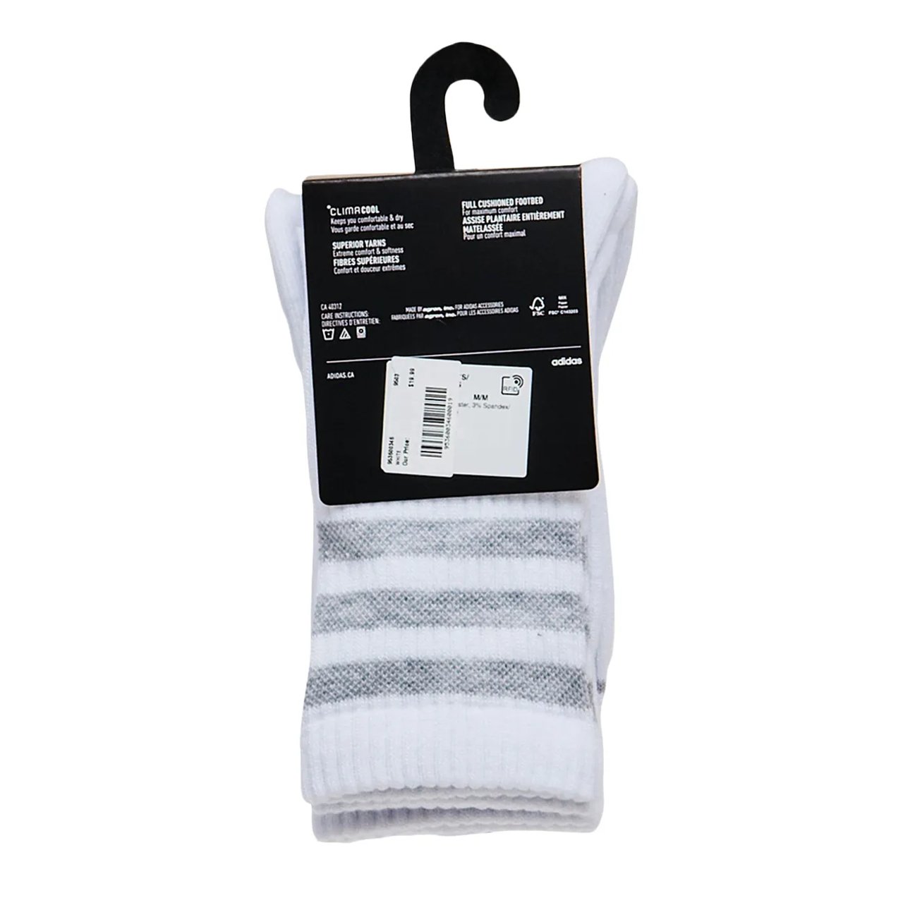 Womens' Cushioned 3 Pack Crew Socks