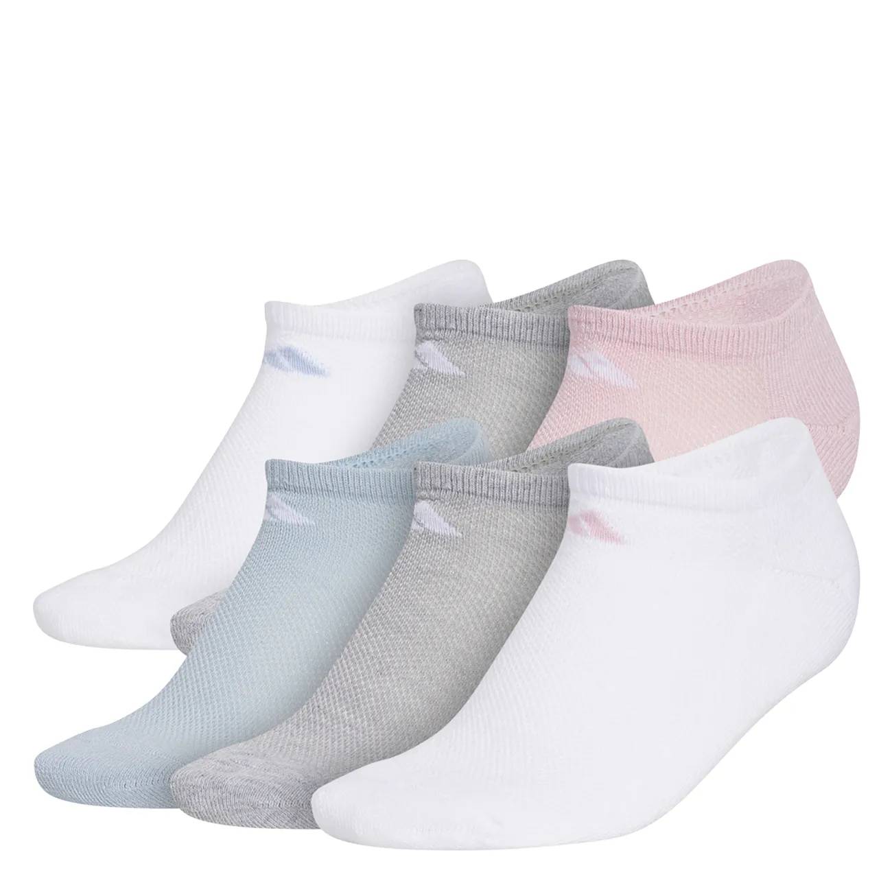 adidas Women's 6PK No Show Socks