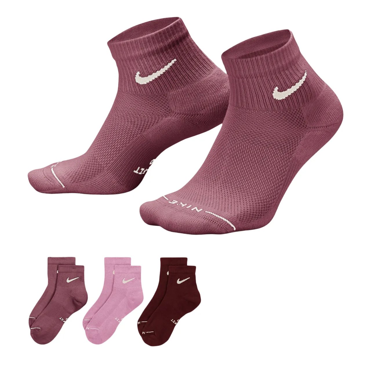 Women's 3-Pack Everyday Quarter Socks