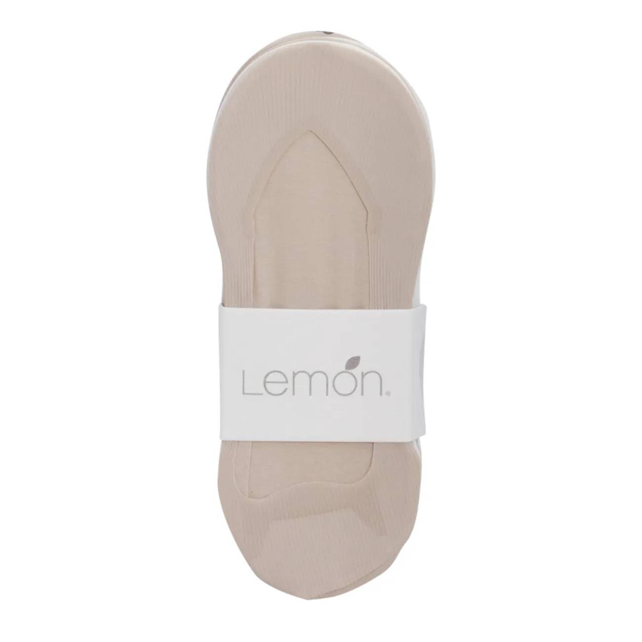 Lemon Womens' Low Rise Laser Liner 5 Pack Socks
